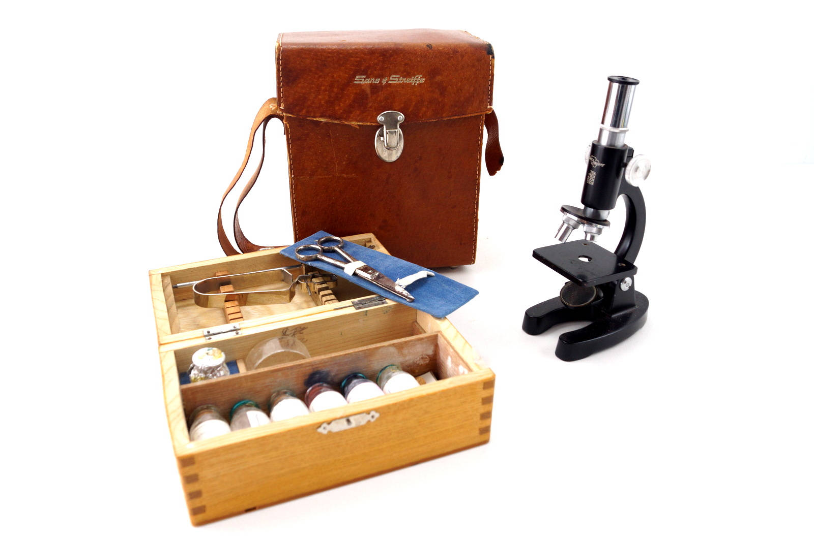 Vintage Microscope Set - ThirdShift Vintage Blog
